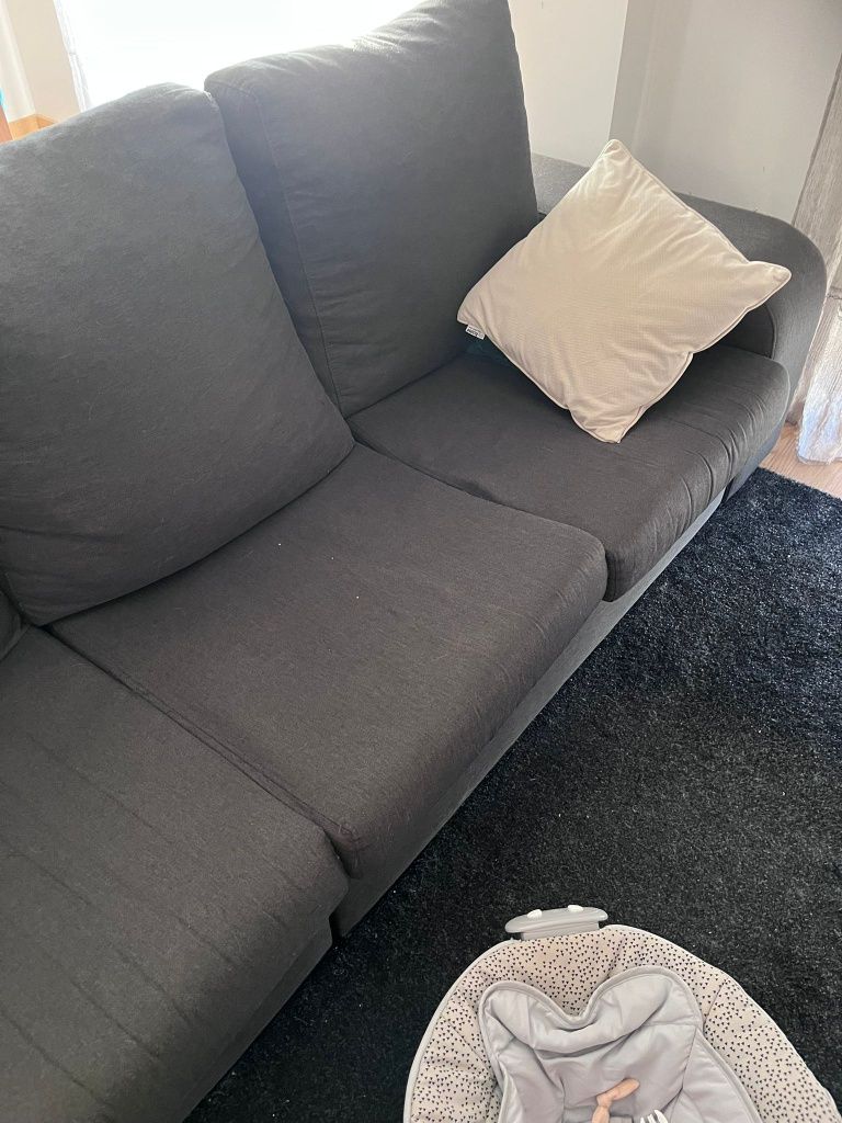 Sofá 3 lugares + chaise