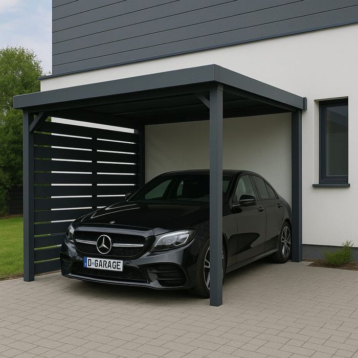 CARPORT wiata garażowa altana 2,5x5 3x5 3x6 5x6 5x7 stalowa panelowa