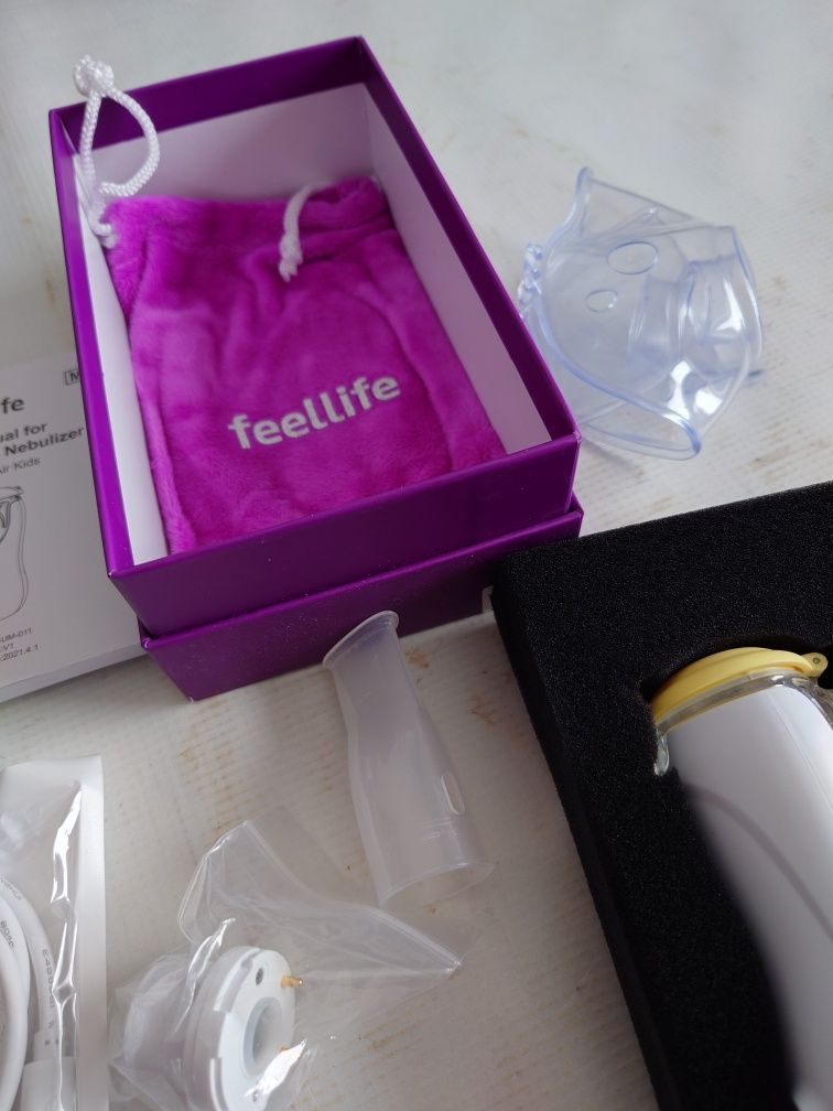 Inhalator nebulizator przenośny USB cichy dla dzieci i dorosłych