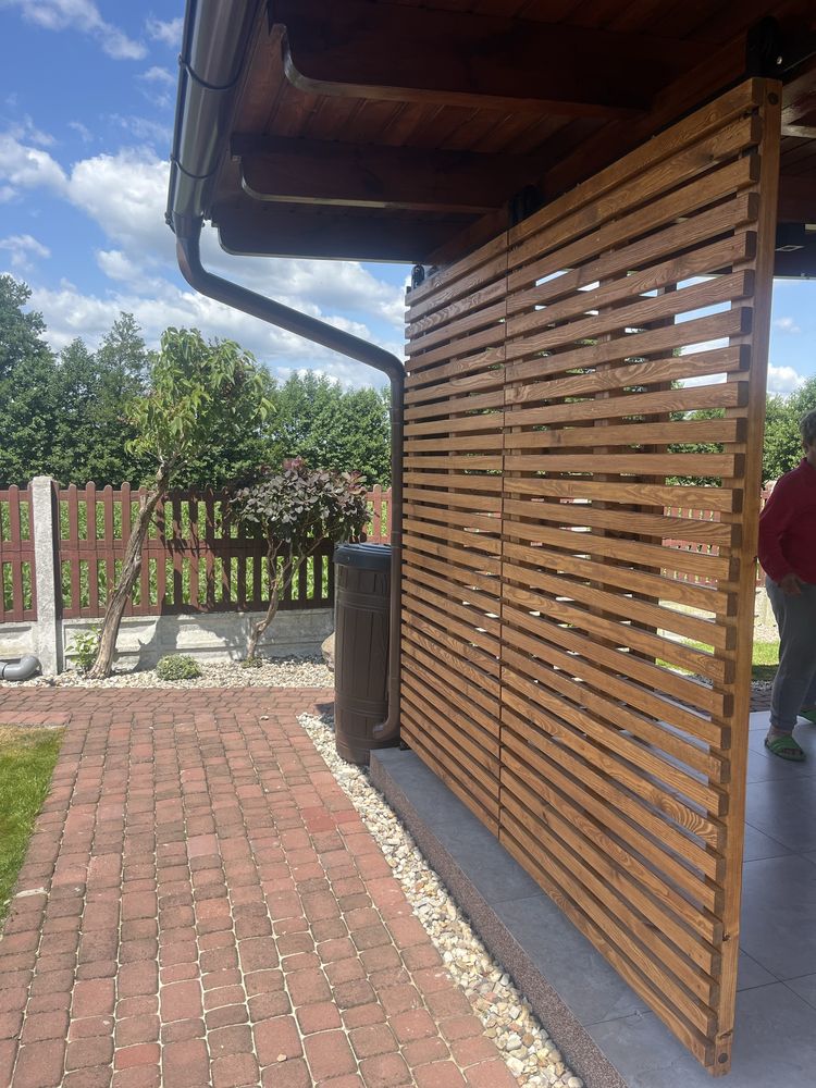 Zabudowy ruchome wiaty garaze zadaszenia