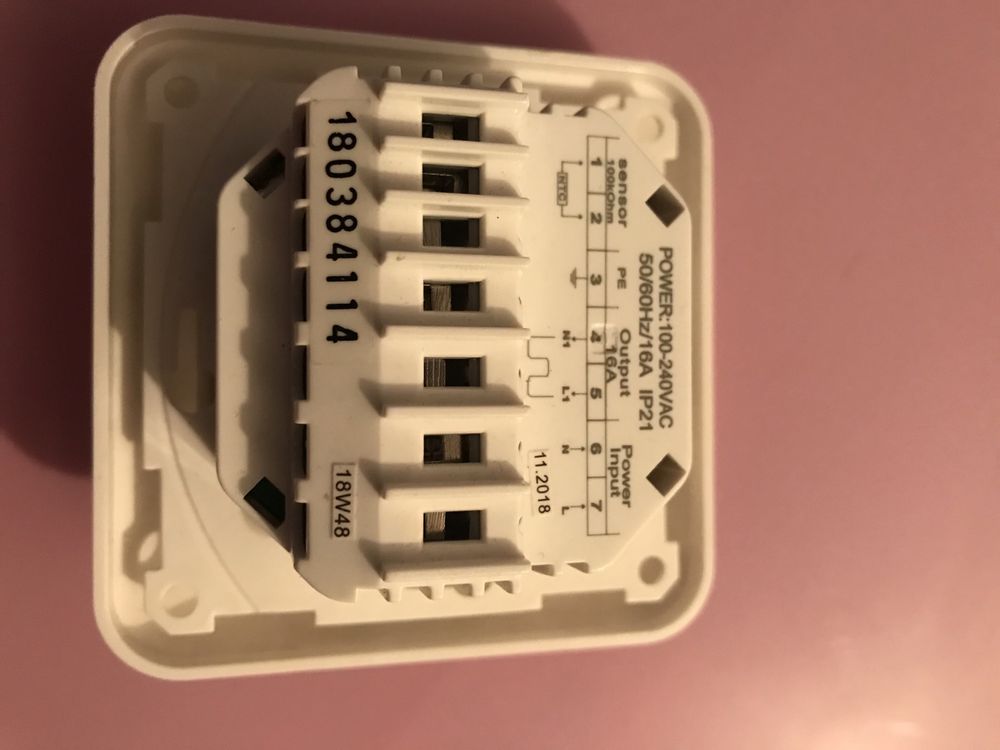 Termostat LCD Blyss programowalny