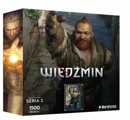 Wiedźmin, Zoltan, seria 2, puzzle, 1500 elementów