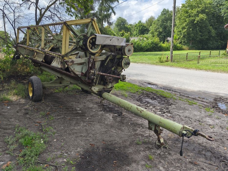 Heder 4,20m do kombajnu zbożowego Fortschritt E514, 1988r., ładny stan