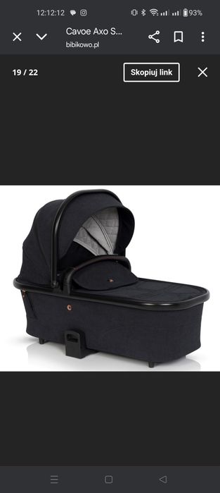 Gondola do wózka Cavoe Axo Meteorite