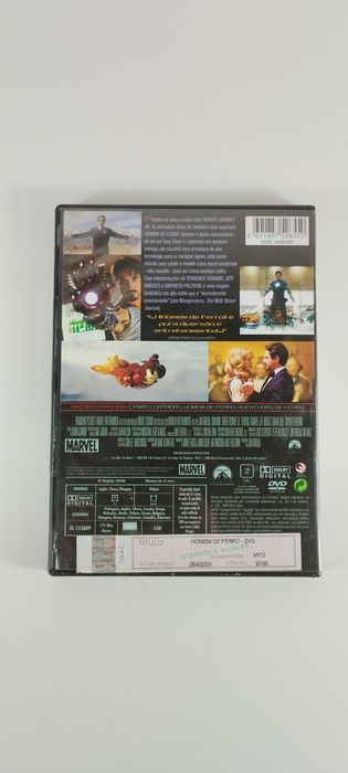 Homem de Ferro - DVD - Robert Downey Jr