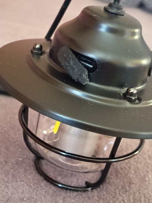 Lampa LED wisząca, kempingowa. Ładowanie przez USB. Różne tryby. Nowa!