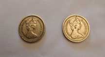 Monety ONE POUND z 1983r.