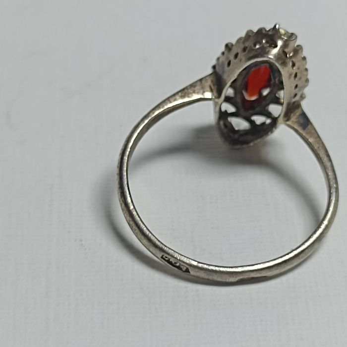 Каблучка срібло 875 голова , р. 20.8