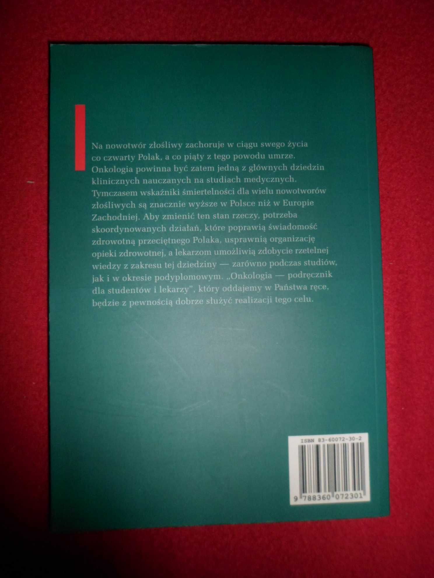 Onkologia Podręcznik dla studentów i lekarzy