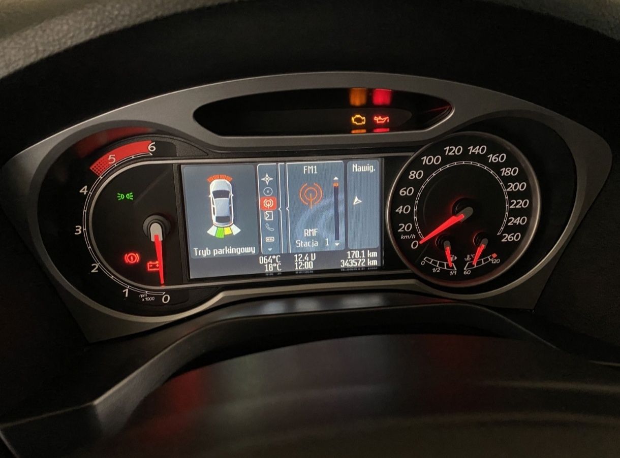 Aktualizacja licznik convers + Ford Spolszczenie Mapa Dioda DPF