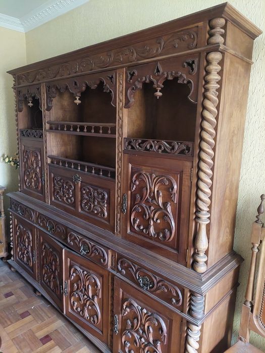 Móvel sala, mesa de jantar, 8 cadeiras