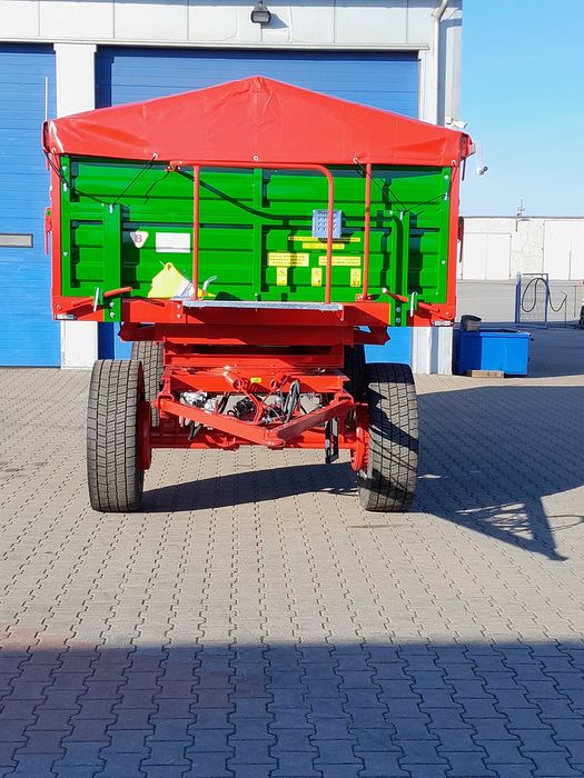 Przyczepa rolnicza IFA HW, HL 6011 3 strony 6-8 ton wywrotka - Idealna