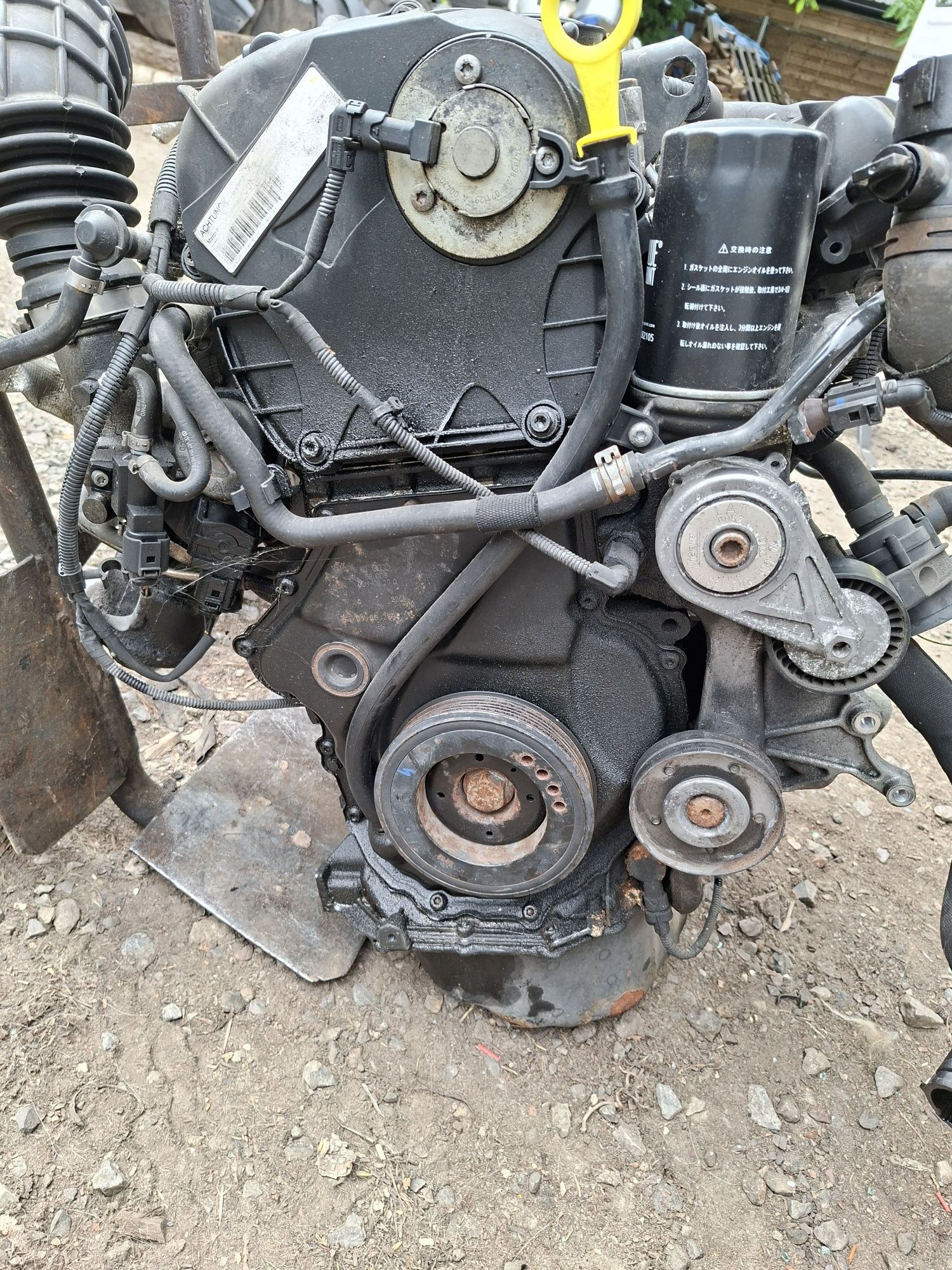 Silnik cdhb audi a4 b8 a5 1.8tfsi kompletny 260tys km turbo wtryski