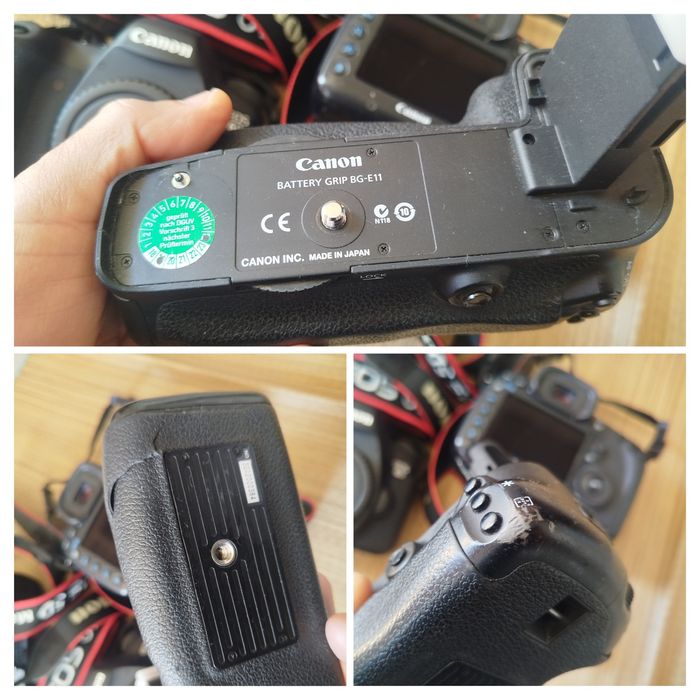 Canon 6d, 5d Mark III e 5d Mark ll punho