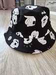 Czapka kapelusz bucket Fire & Glory Disney Mickey Mouse czarno biała