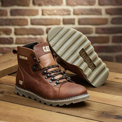 Чоловіче взуття Caterpillar Шкіряне взуття Шкіряні кросівки Зимові кро