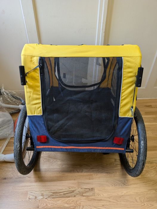 Hafenbande Przyczepka Rowerowa Cabby L Jogger 155X74X103Cm Do45Kg Duża