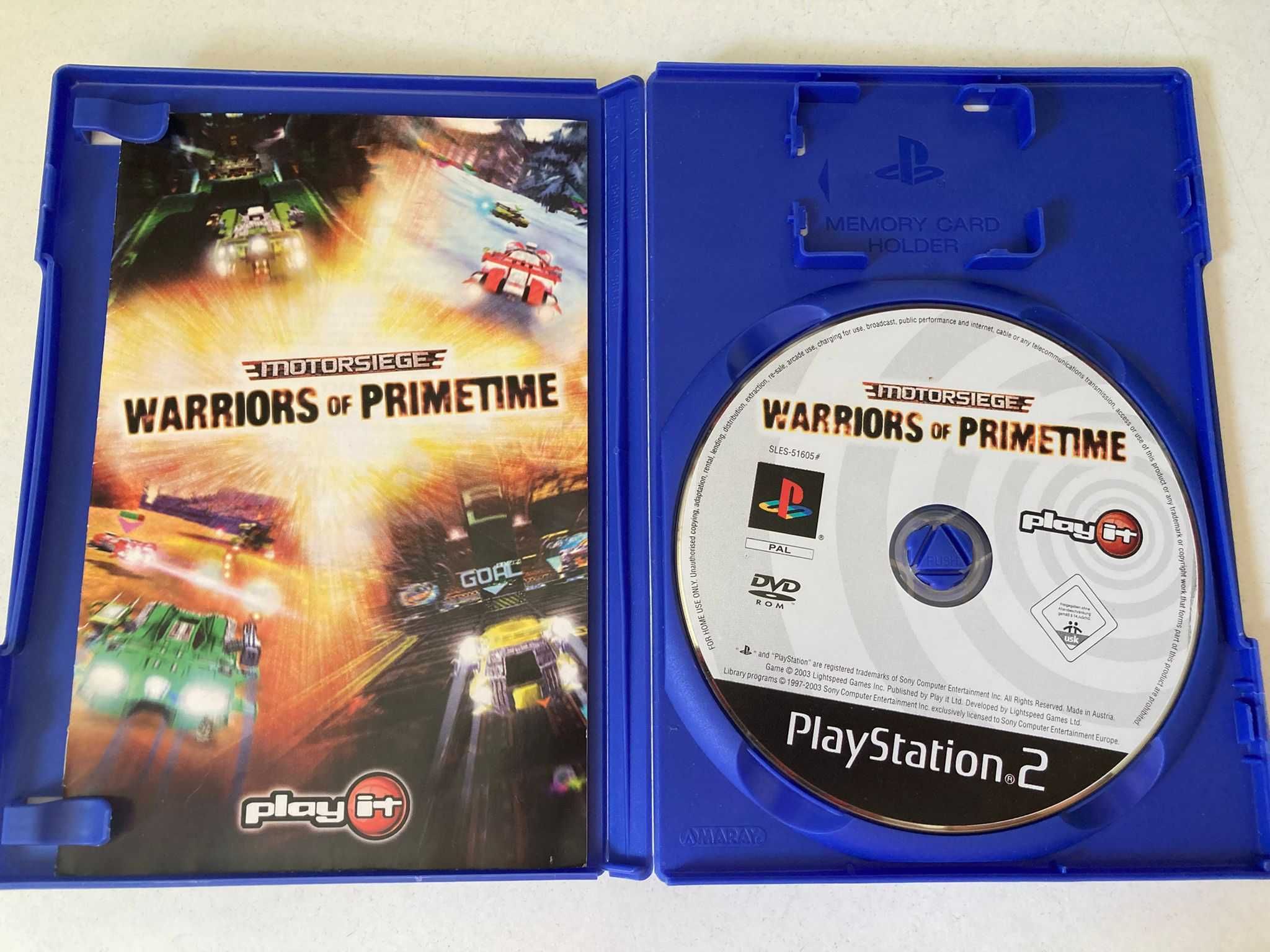 PS2 - Motorsiege Warriors of Primetime