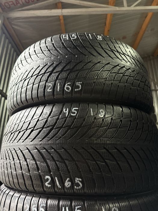 255/45/18 Nokian комплект зима склад резина шини б/у