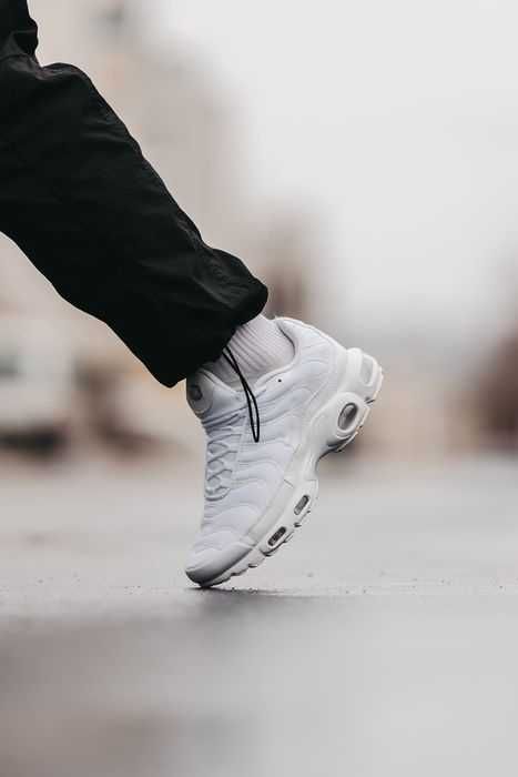 Мужские кроссовки Nike Air Max Plus Tn White 40-45 найк аир Хит продаж