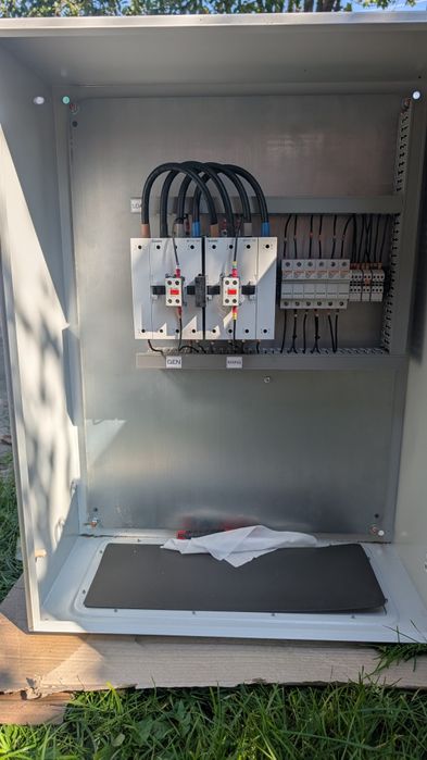 Щит АВР ATS пуск генератора Lovato Schneider electric 115A