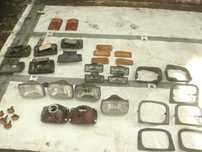 nakładka plastik wlot powietrza ramka lampy guma fiat 126p maluch