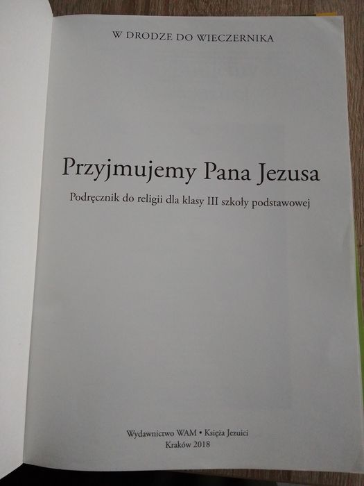 Podręcznik do religii kl.3