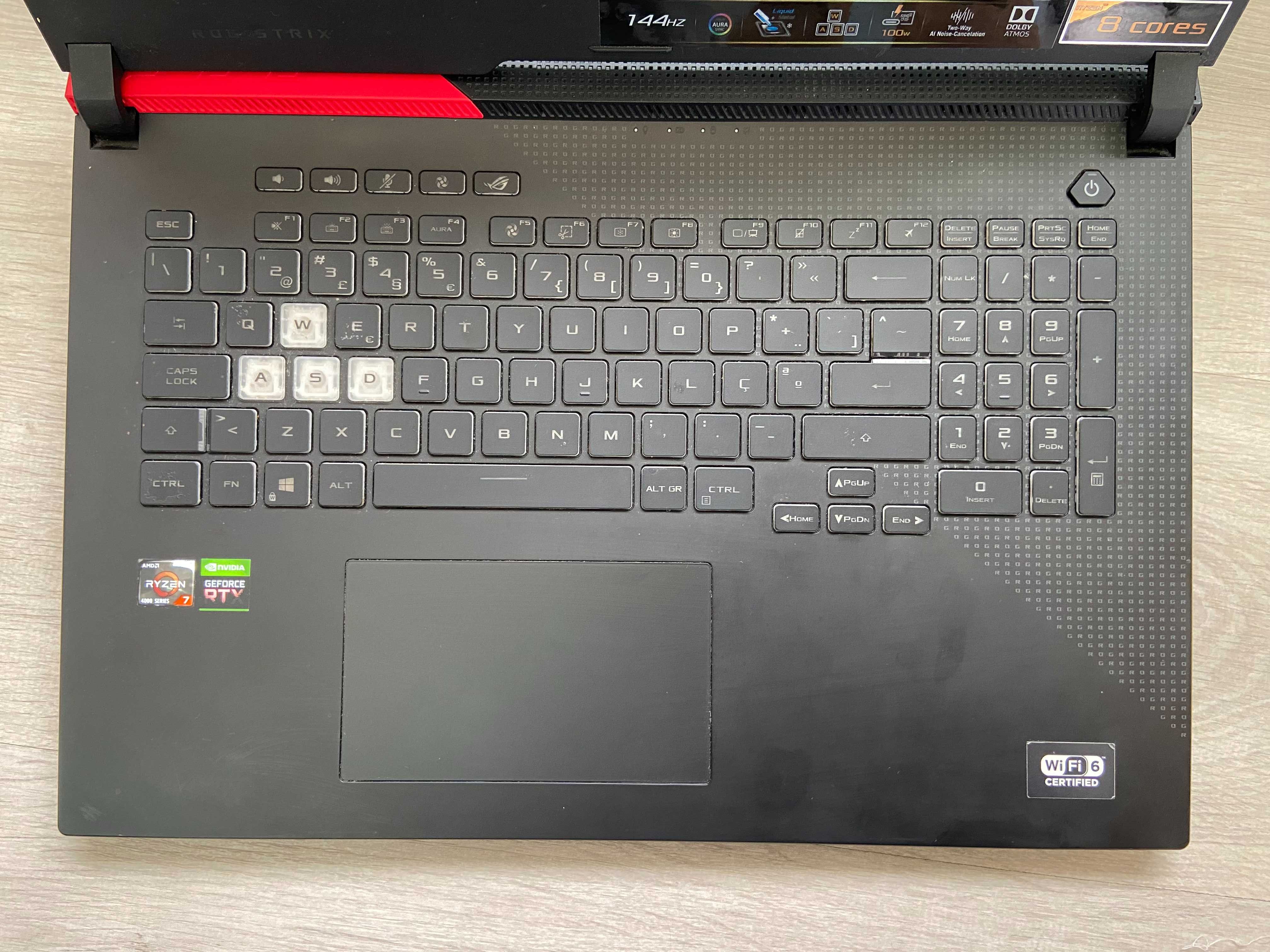 ASUS ROG Strix Ryzen 7 + RTX 3050 | 16GB RAM | Gaming e Trabalho