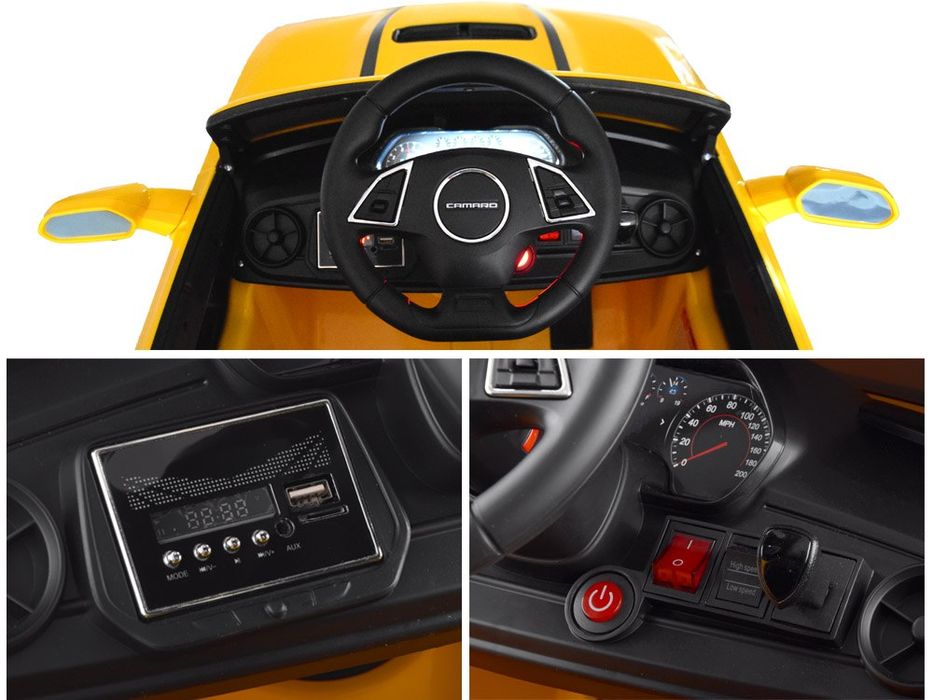 +PILOT +Koła eva Samochód Auto na akumulator Chevrolet CAMARO