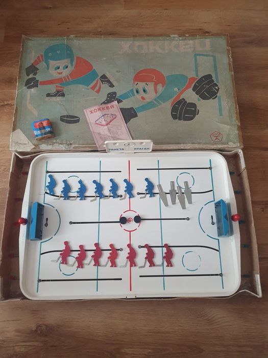Игра Гра  ссср настольны Хоккей  Баскетбол Клюшка