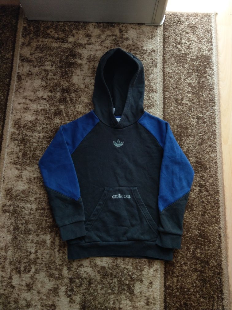 bluza dzieciceca z kapturem(hoodie)adidas originals central logo(unise