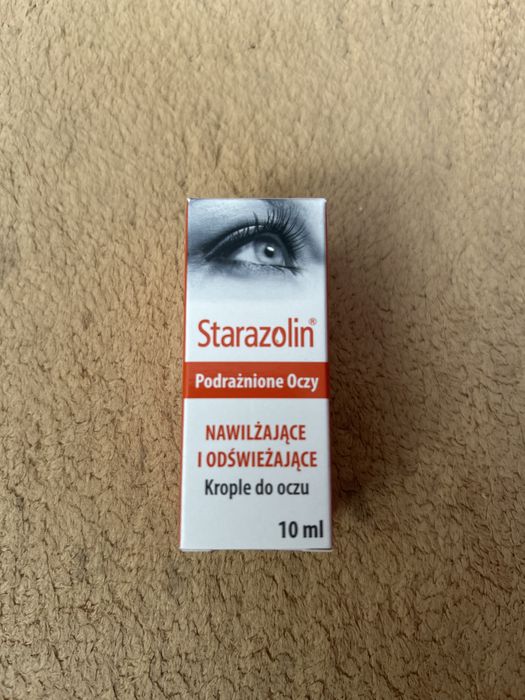 Krople Starazolin podraznione oczy 3szt