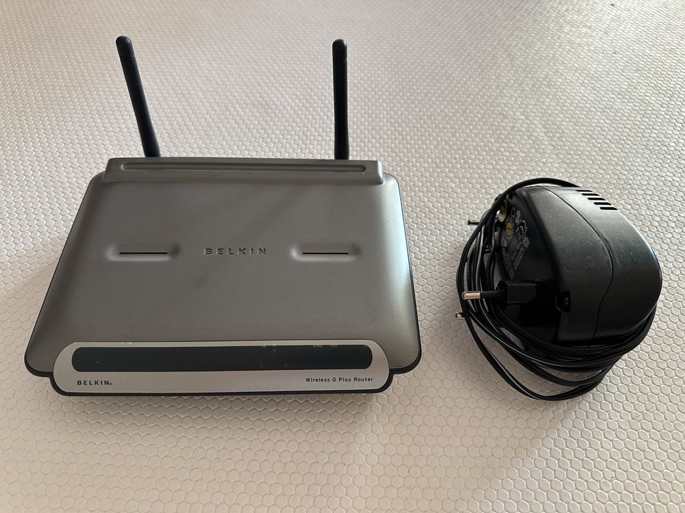 Router switch BELKIN Wireless G Plus