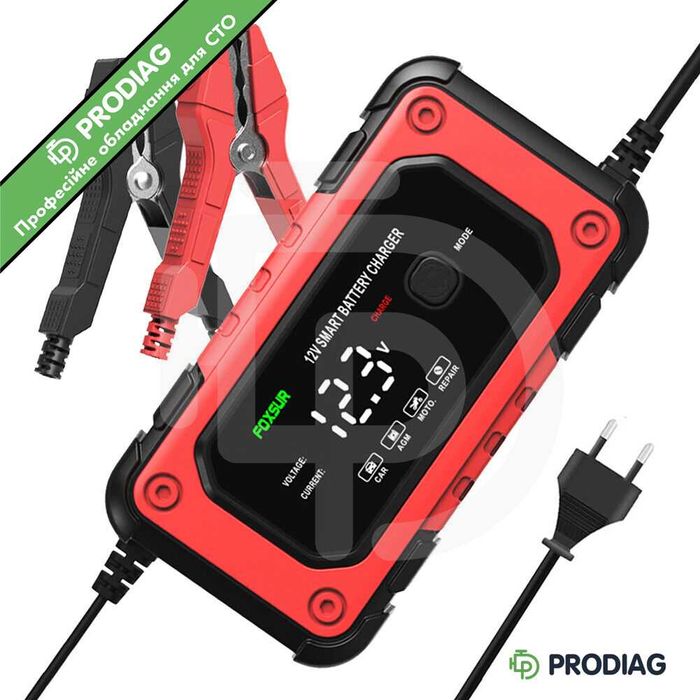 FOXSUR (12V 6A) FBC1206E - імпульсний зарядний пристрій