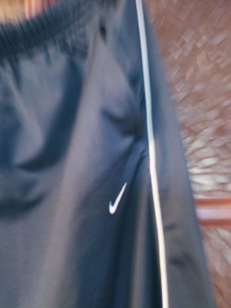 Spodnie meskie granat Nike sportowe L