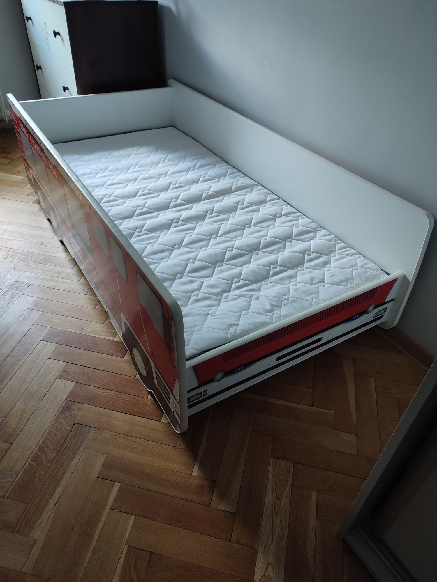 Łóżko dziecięce ACMA z materacem 160x80