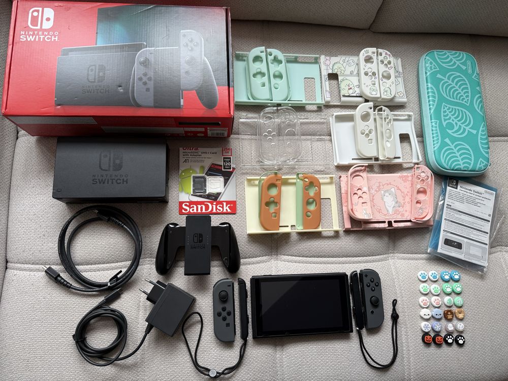 Nintendo Switch zestaw z akcesoriami