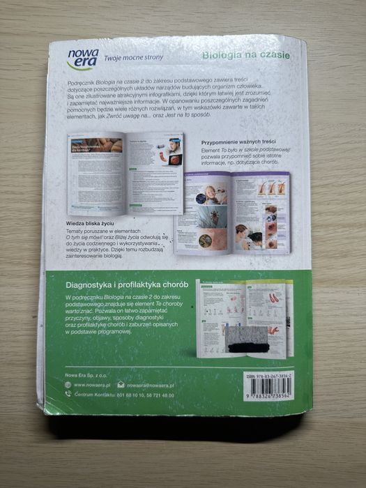 Biologia na czasie 2 książka z biologii klasa 2-3