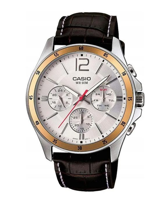 zegarek męski casio mtp-1374l-7avdf + box