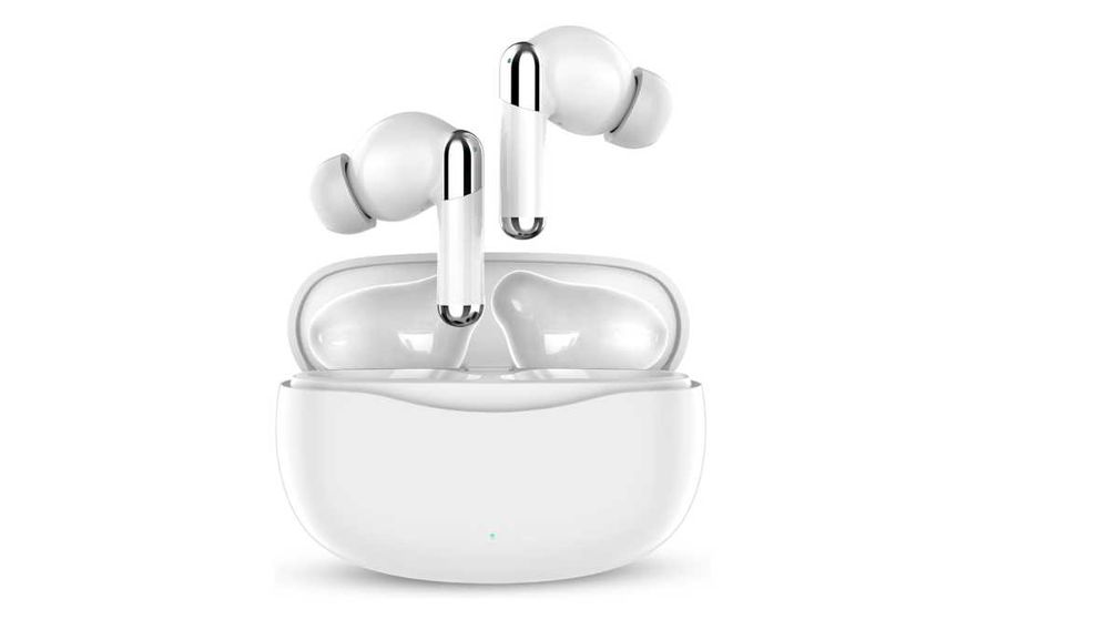 Oguol Słuchawki douszne Bluetooth 5.3 z 4mikrofonami HD bezprzewodowe