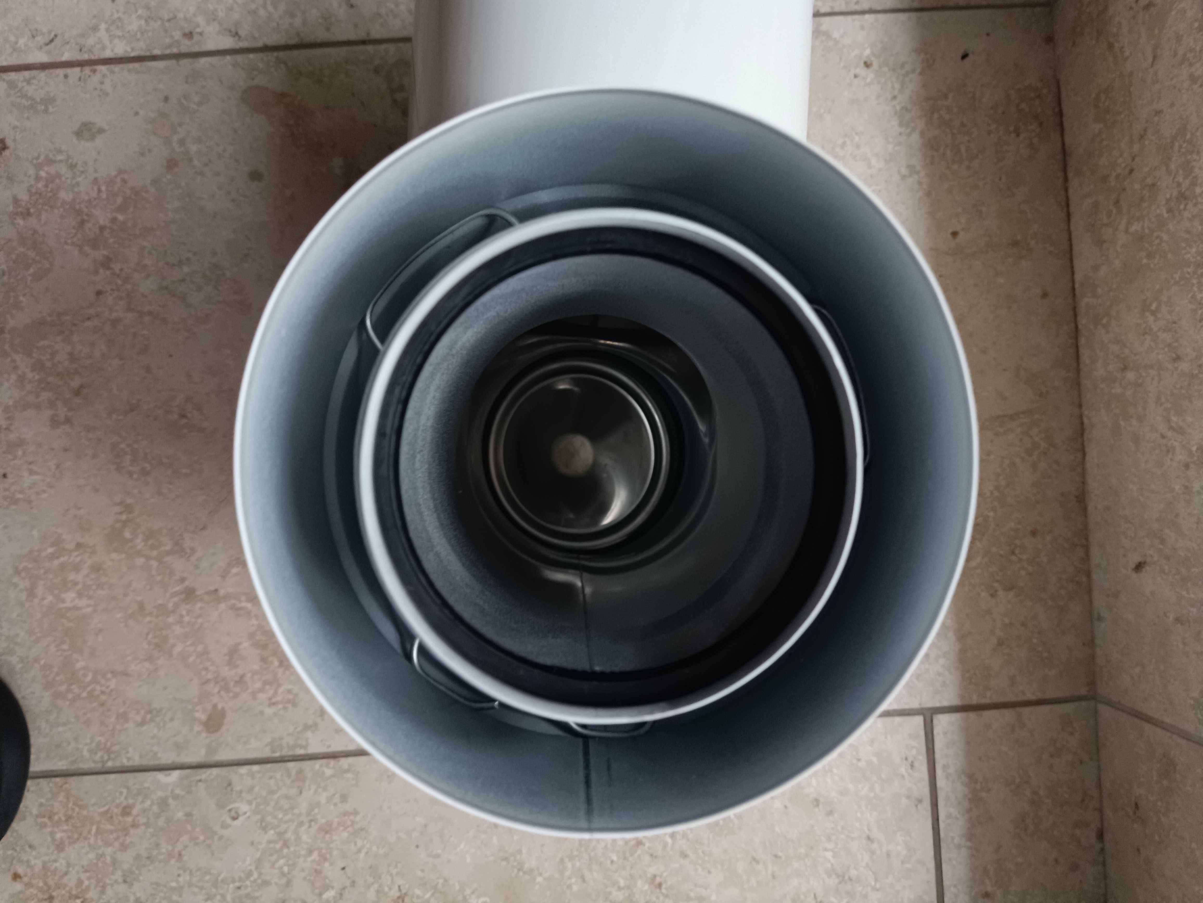 Trójnik do pieca gazowego 80/125 + rura 1 m.