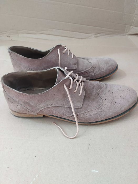 Чоловічі замшеві туфлі Top Secret (Польща) 43 р.