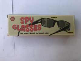 Okulary przeciwsłoneczne szpiegowskie z lusterkami