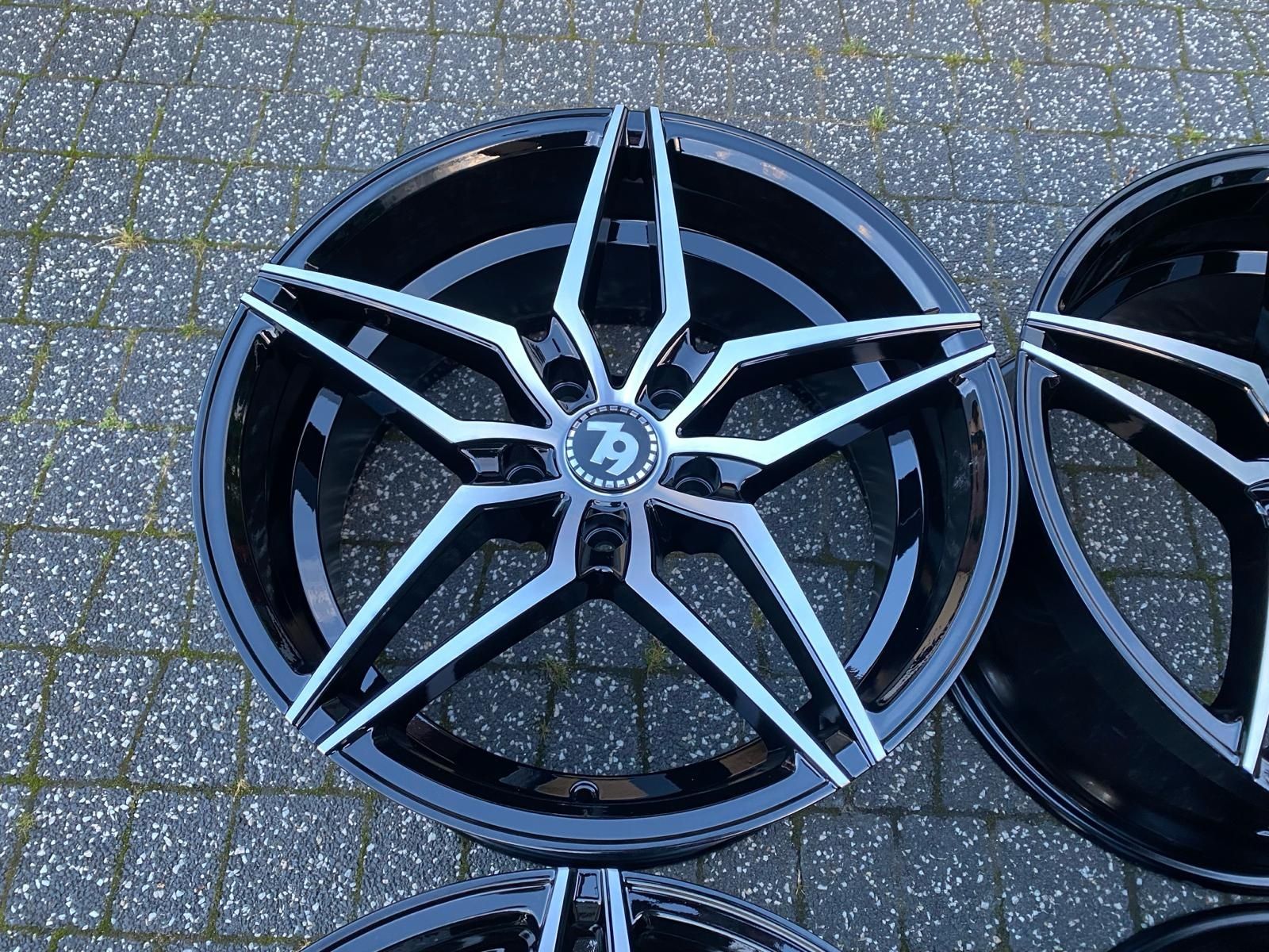Nowe  18" BMW 5x120  9j et35 F10 F30 E90 X1 X3 E46  wklesle bikolor