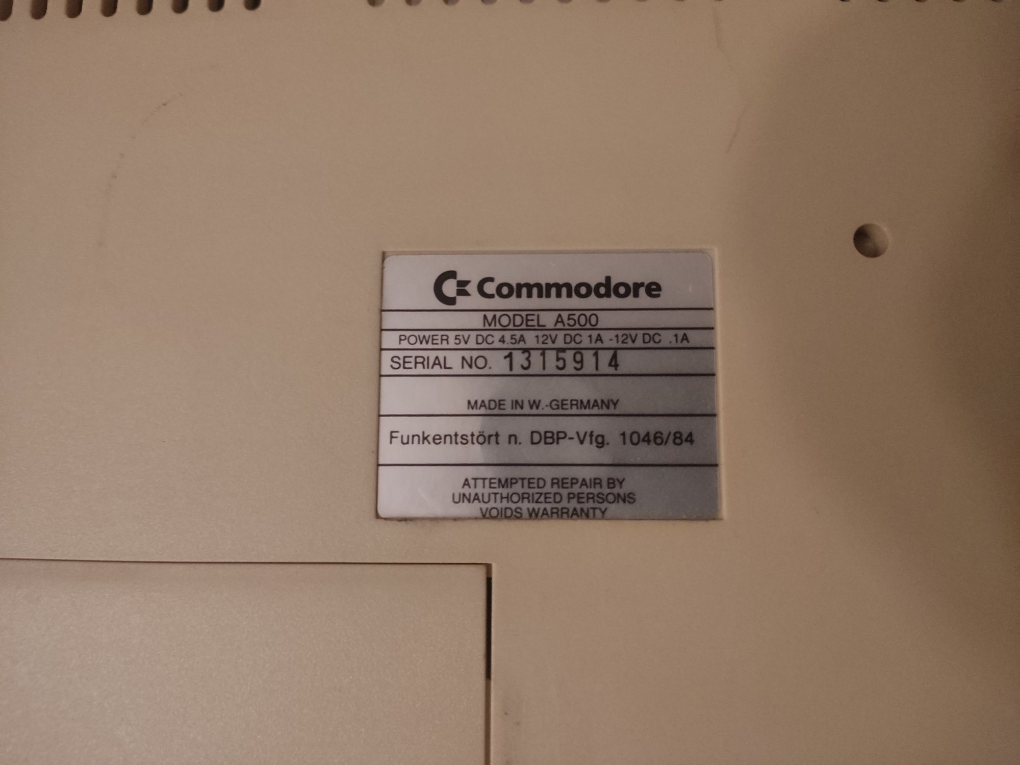Amiga 500 komplet
