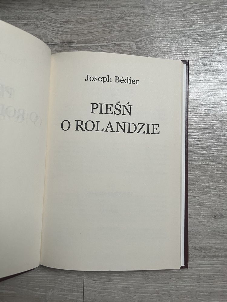 „Pieśń o Rolandzie” Joseph Bédier