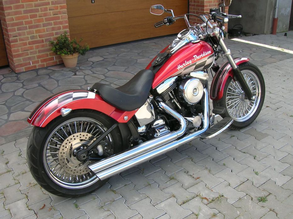 Harley-Davidson Softail Fat Boy Harley Fat Boy Custom  Evo
