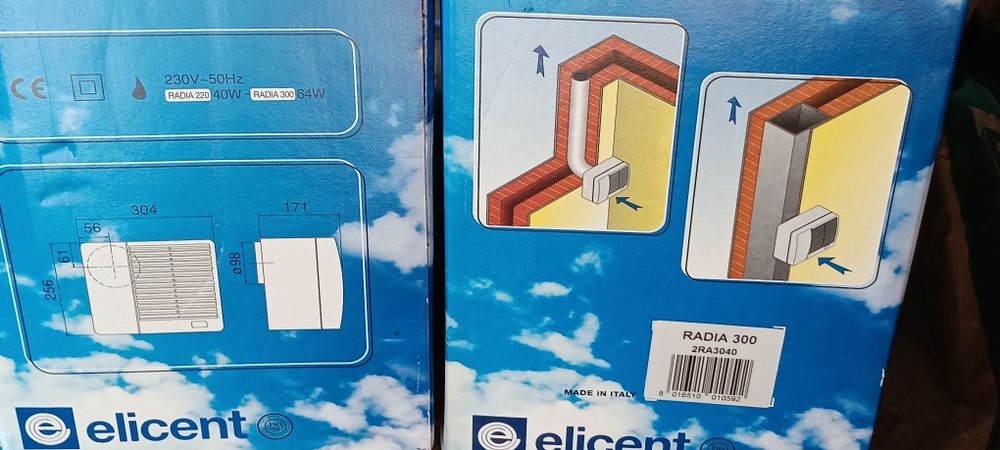 Aspirador centrifugo novo