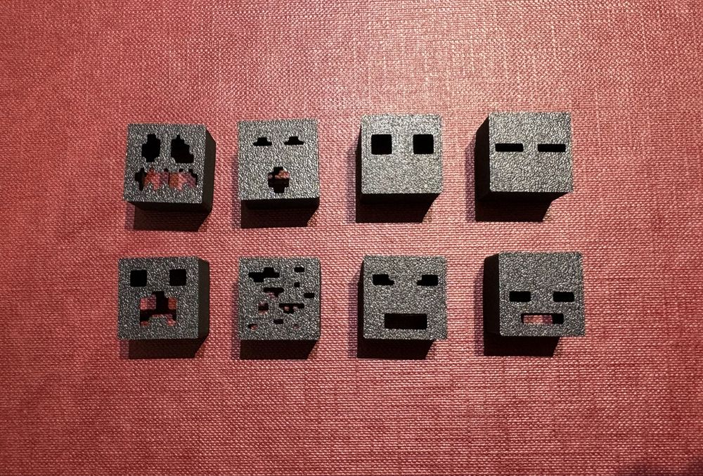 Minecraft Keycaps Keycap nakładki na klawisze z klawiaturą