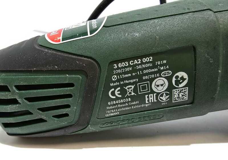 Szlifierka kątowa BOSCH PWS 700-115